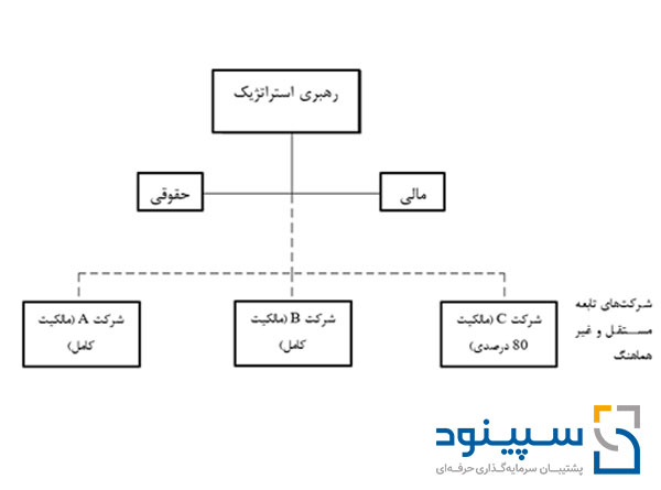 ساختار سارمانی هلدینگ